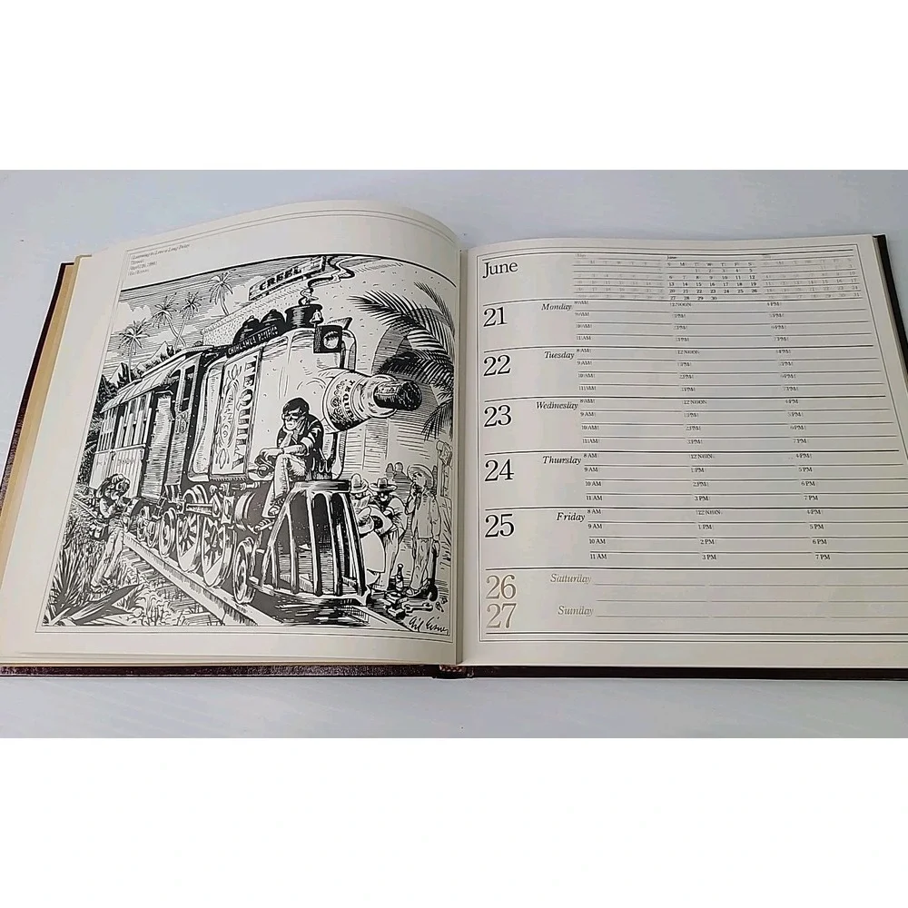 VTG RARE 1982 The New York Times Appointment Calendar Hardcover‎ Book Unused